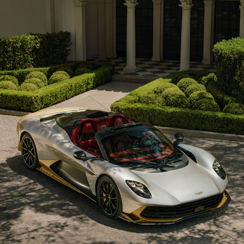 2028 Aston Martin Valhalla Spider Front View